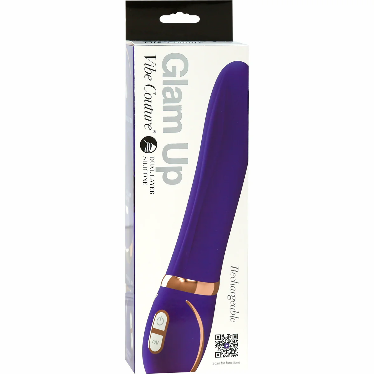 Vibe Couture Glam Up Rechargeable Vibrator - Purple