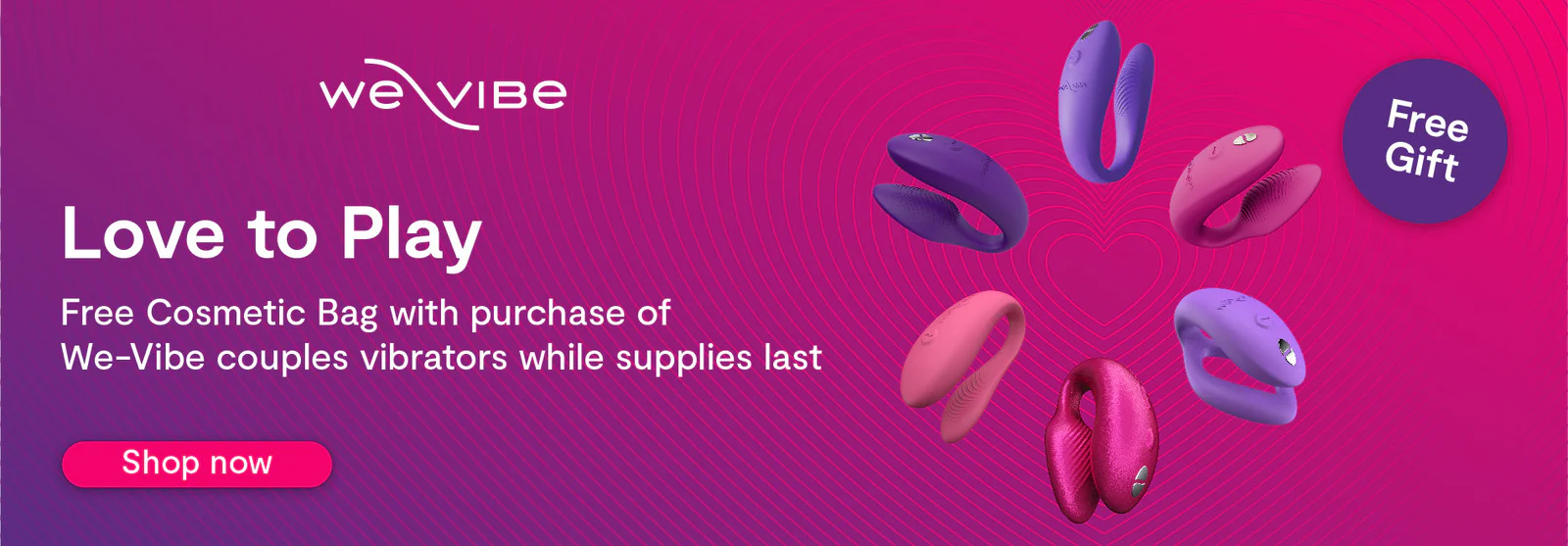 We-vibe 2024 GWP Sale