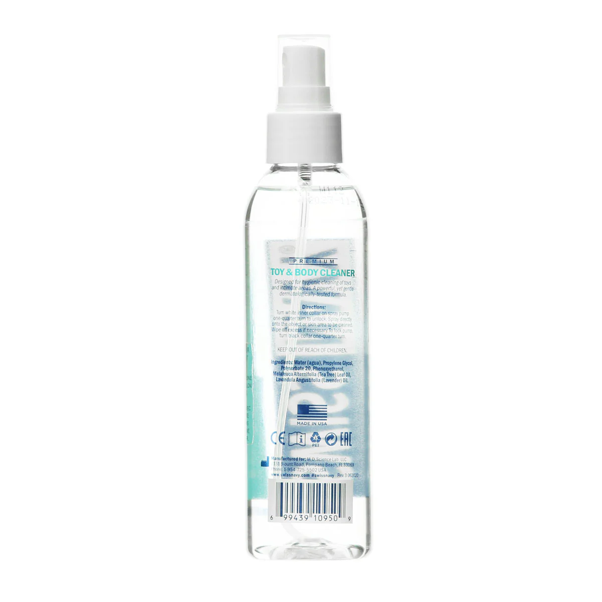 Swiss Navy Toy & Body Cleaner - 6 oz