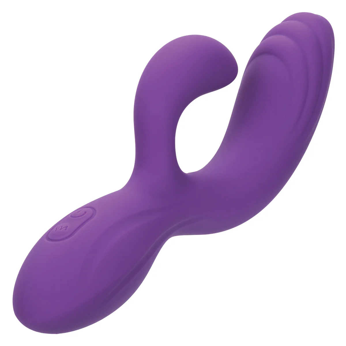 CaleXOtics – Stella – Liquid Silicone - “C” Curve Vibrator - Purple