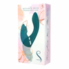 The Monarch Swan®- Transform With A Twist Vibrator & Stimulator - Teal