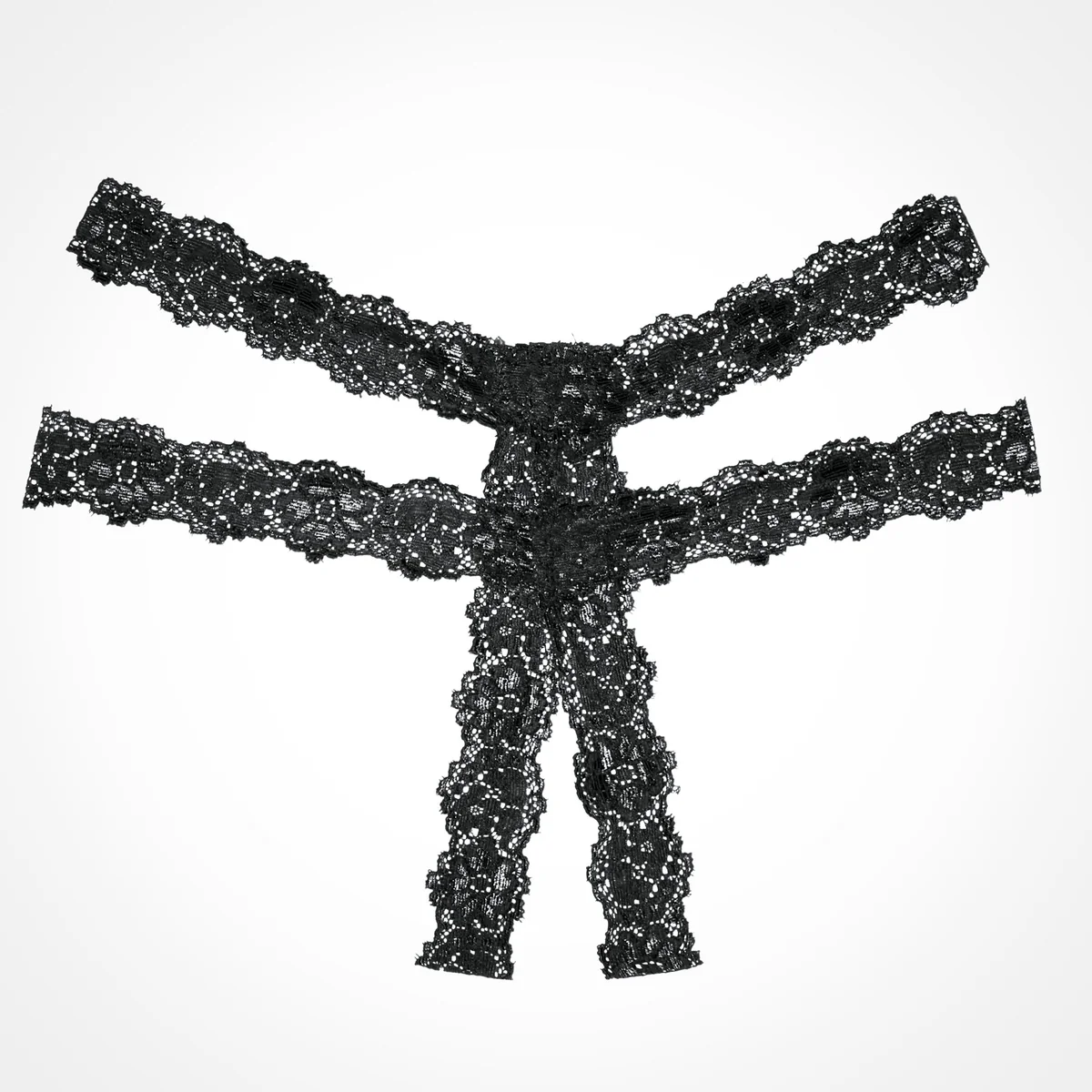 Allure Adore – Southern Rhapsody Panty – Black – One Size