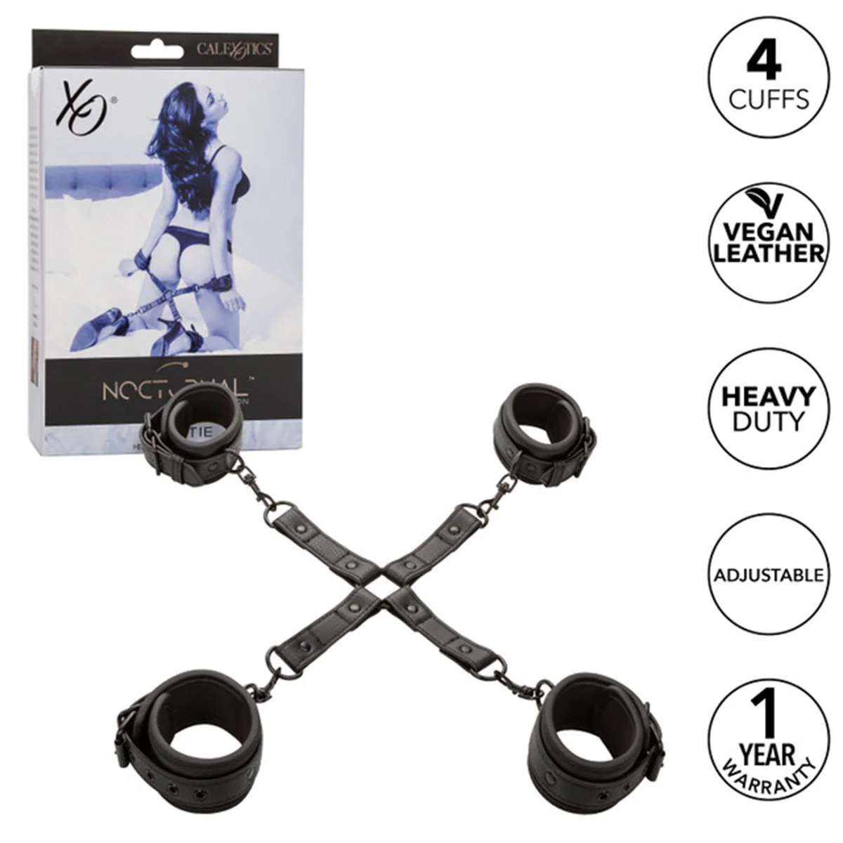 CaleXOtics Nocturnal Collection Hog Tie - Black