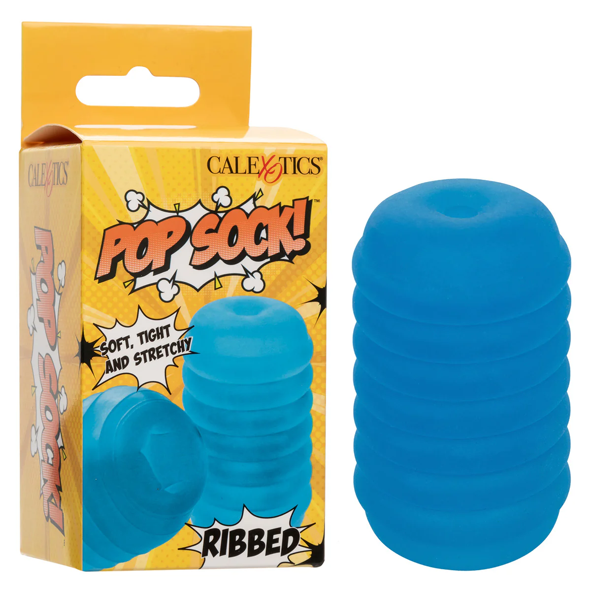 CaleXOtics Pop Sock Ribbed - Blue