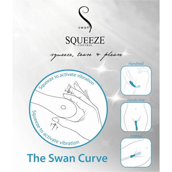 Swan Squeeze - Curve - Teal