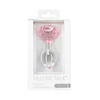 Pillow Talk - Rosy- Luxurious Glass Anal Plug