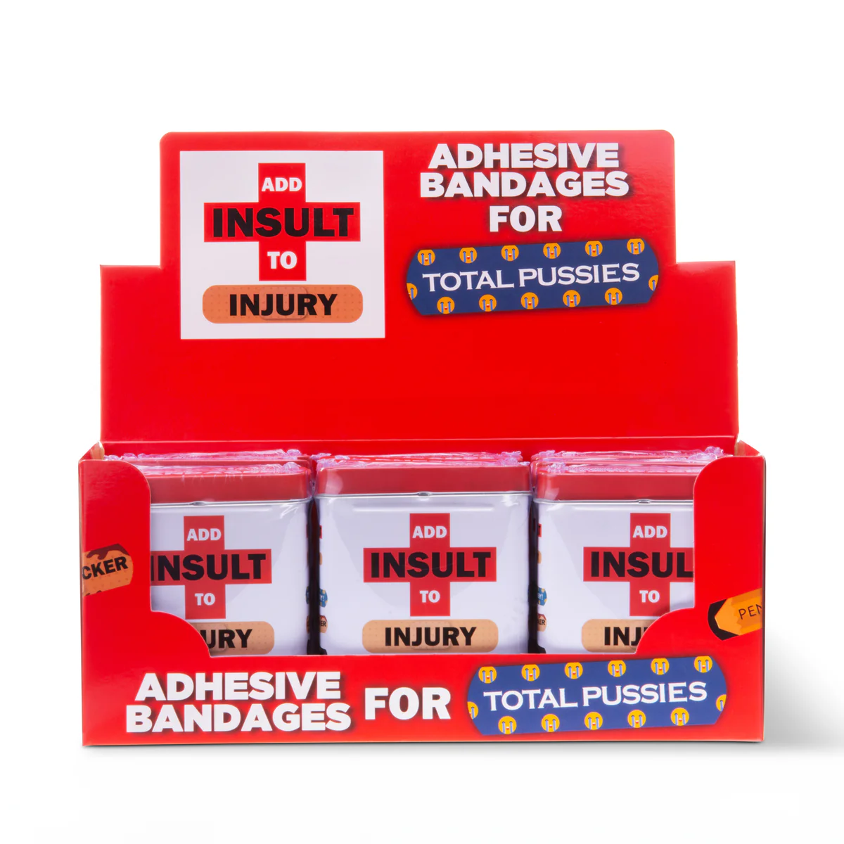 Add Insult to Injury Adhesive Bandages