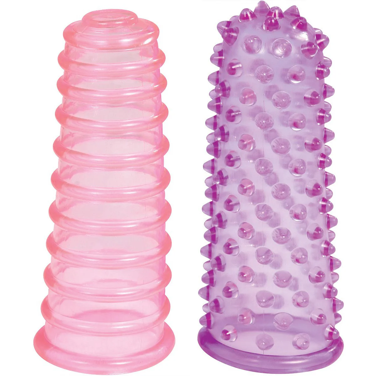 Kinx Lust Finger Sleeves - Pink and Purple