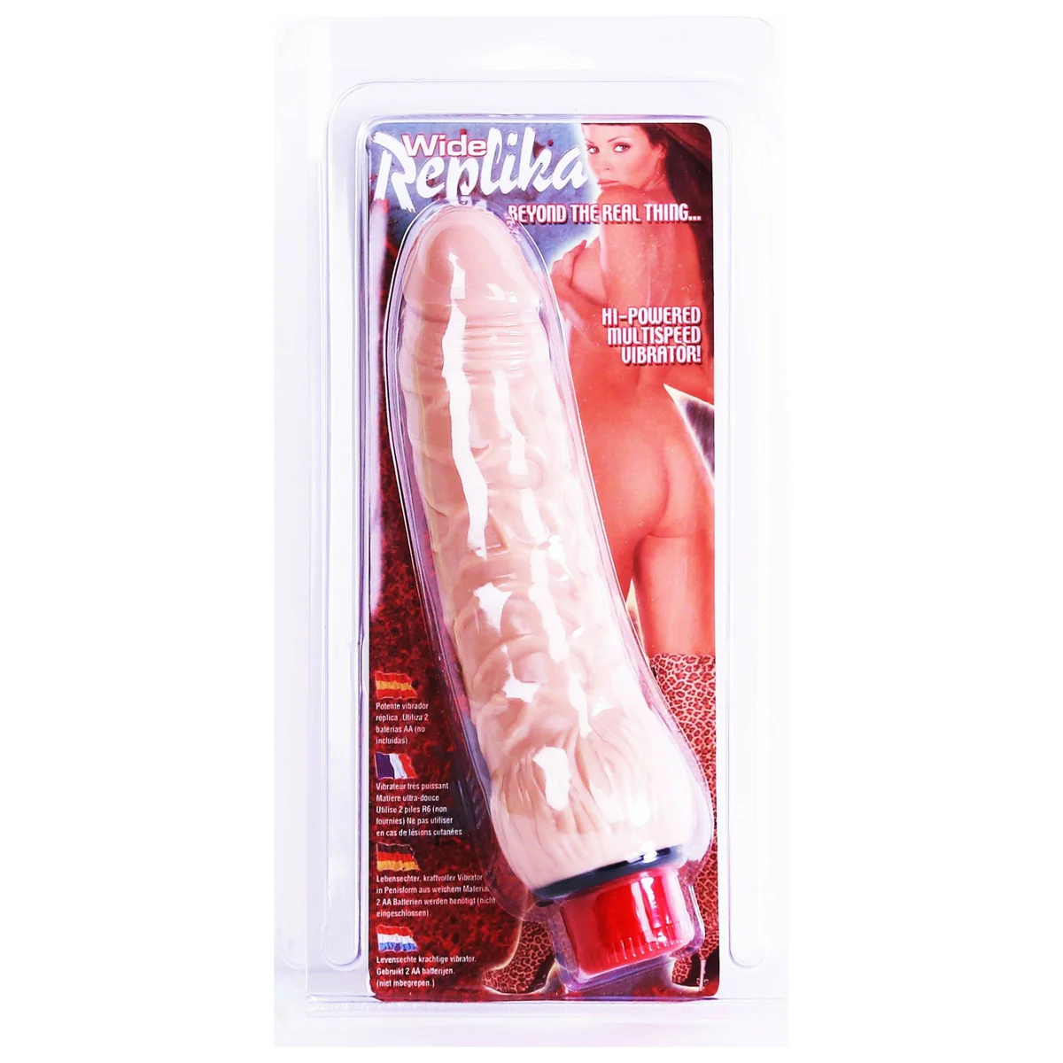 PGL Wide Replika - Vibrating Dildo