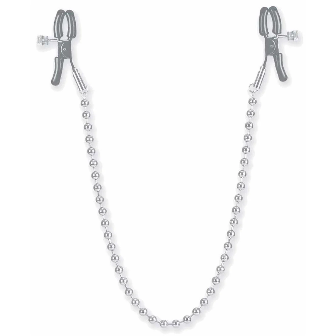 CalExotics Silver Beaded Nipple Clamps