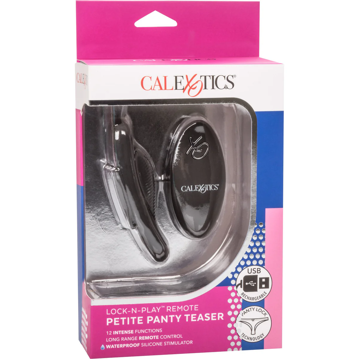CalExotics Lock-N-Play Remote Petite Panty Teaser