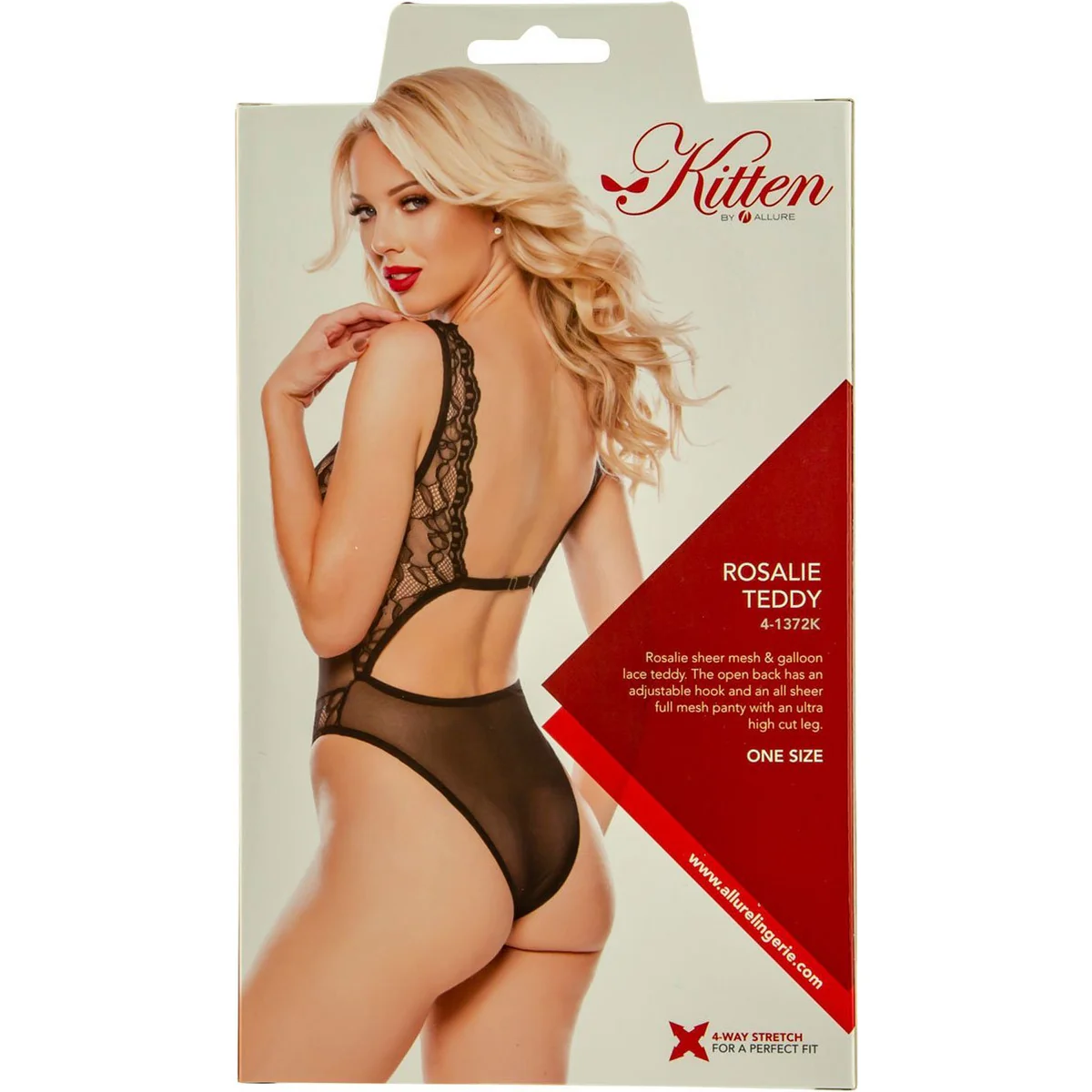 Allure Kitten – Rosalie Teddy – One Size