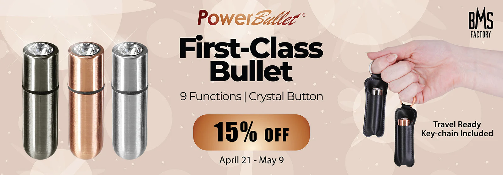 First-Class Bullet 15% off Sale