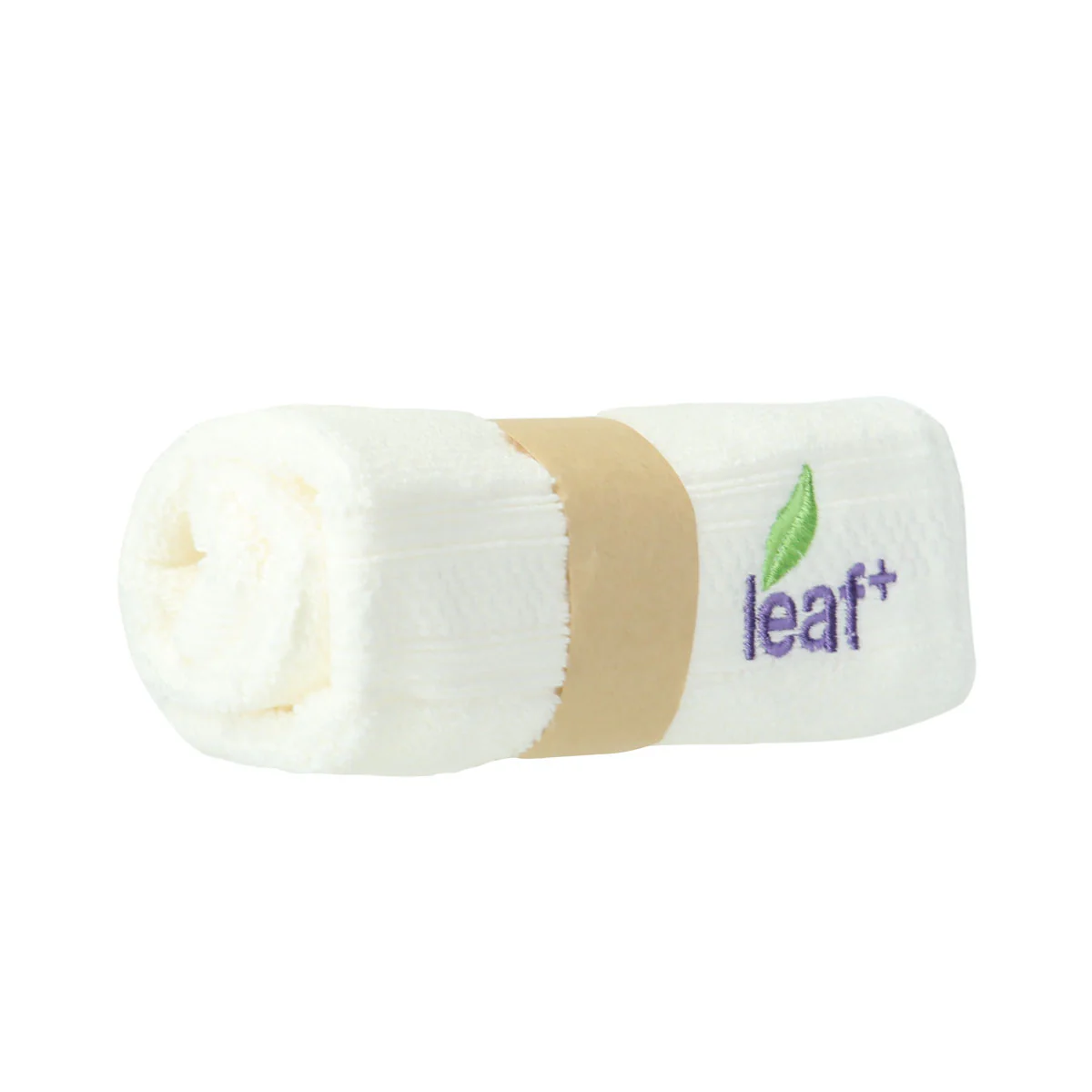 Swan Leaf+ Hand Towel – White