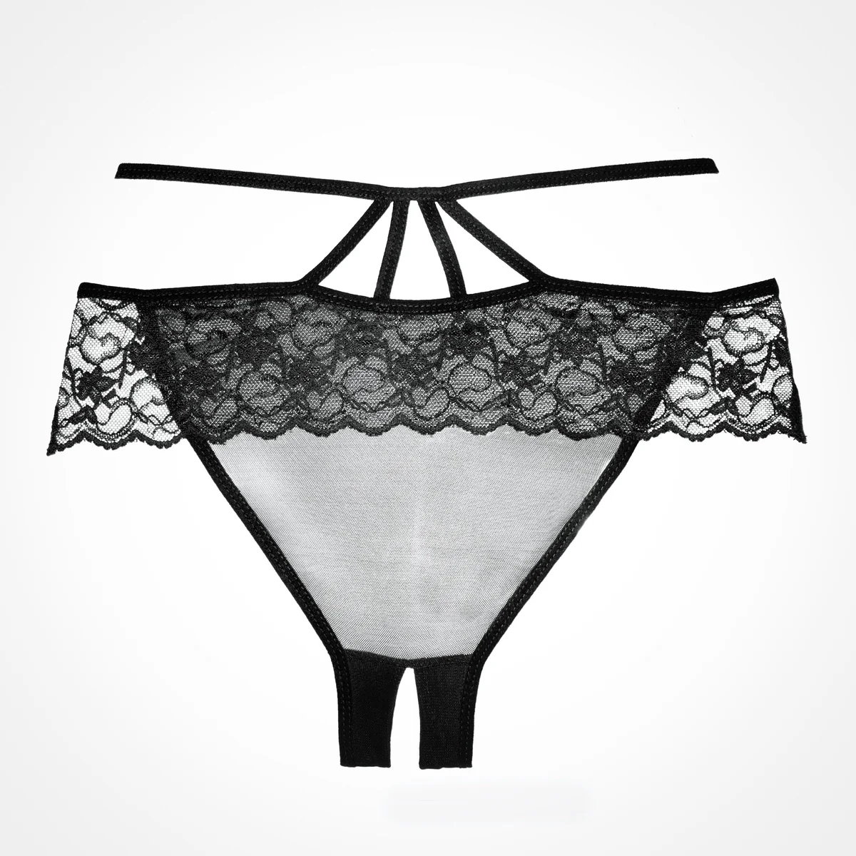 Allure Adore – Angel Panty – Black – One Size