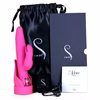 Swan - Adore Petite Elegance- Dual Silicone Vibrator - Hot Pink