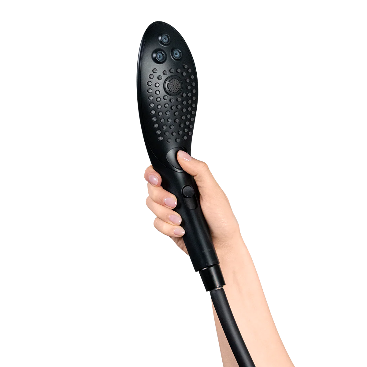 Womanizer® - Wave - Combined Shower Head & Water Massage Clitoral Stimulator - Black