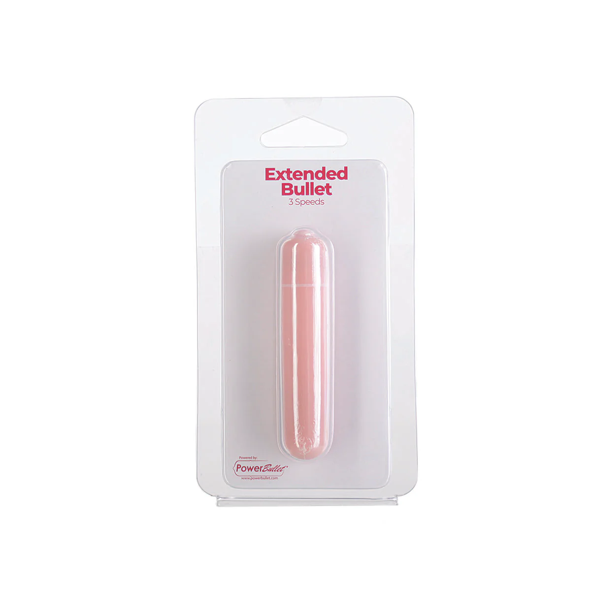 PowerBullet Extended Bullet 3-Speed 3.5 Inch - Pink