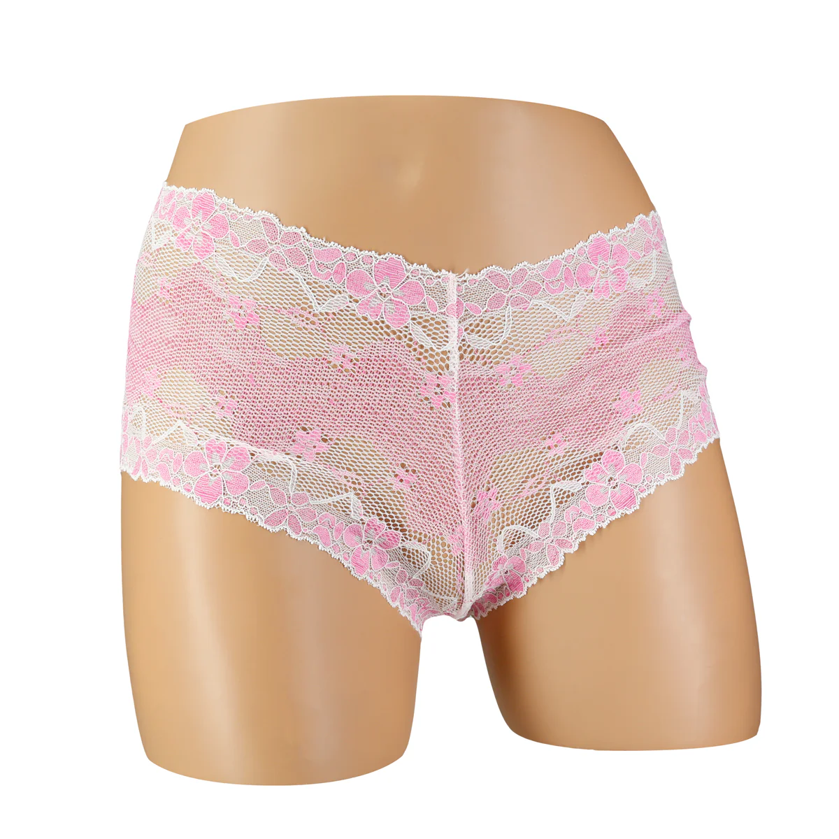 ACI Boyleg Lace Panty – Pink – Assorted Designs – Medium