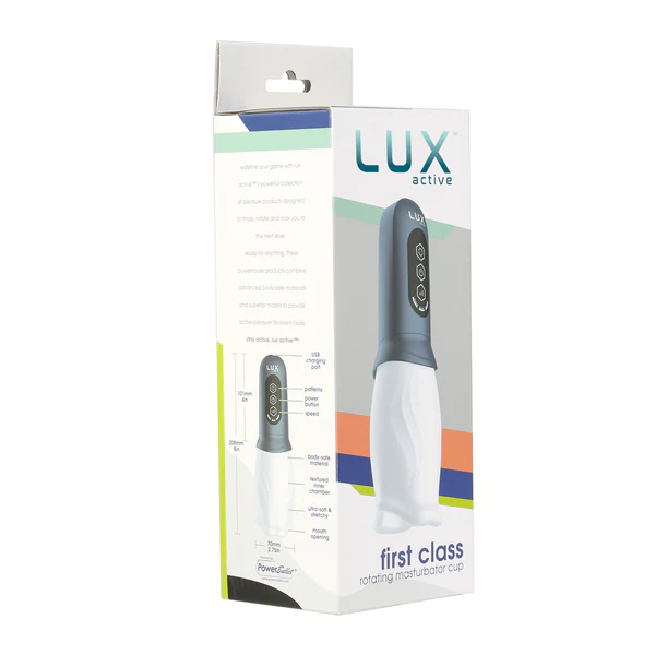 LUX active® First Class Rotating Masturbator Cup