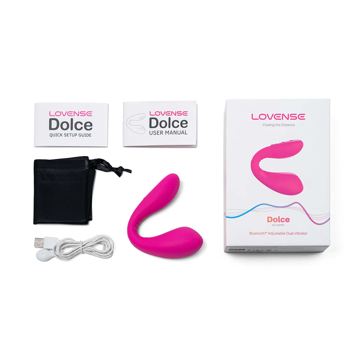 Lovense Dolce Bluetooth Adjustable Dual Vibrator