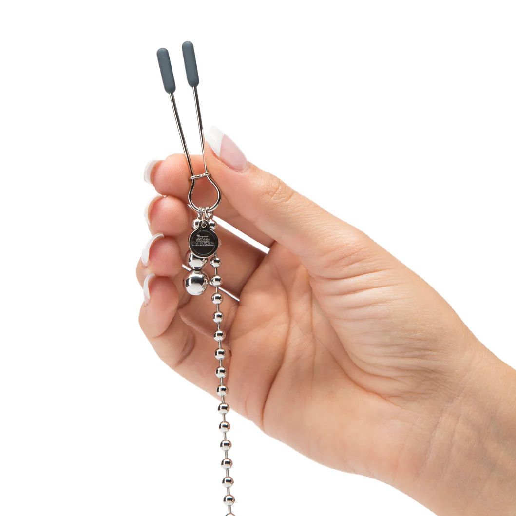 Fifty Shades Darker® At My Mercy Beaded Chain Nipple Clamps