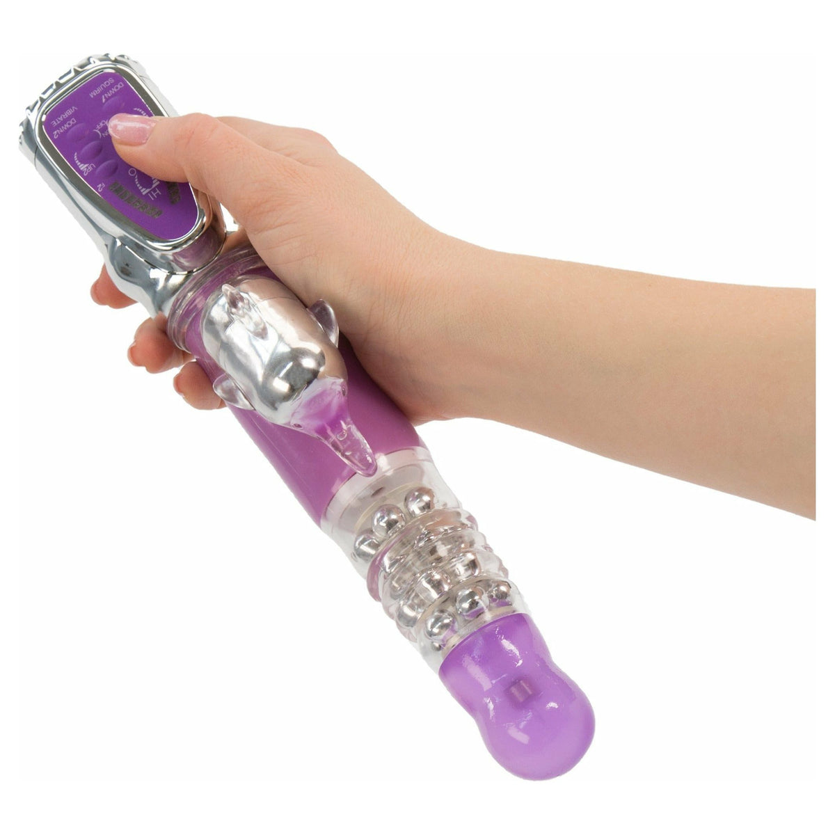 Nanma Elite Quiet Dolphin Vibrator - Purple