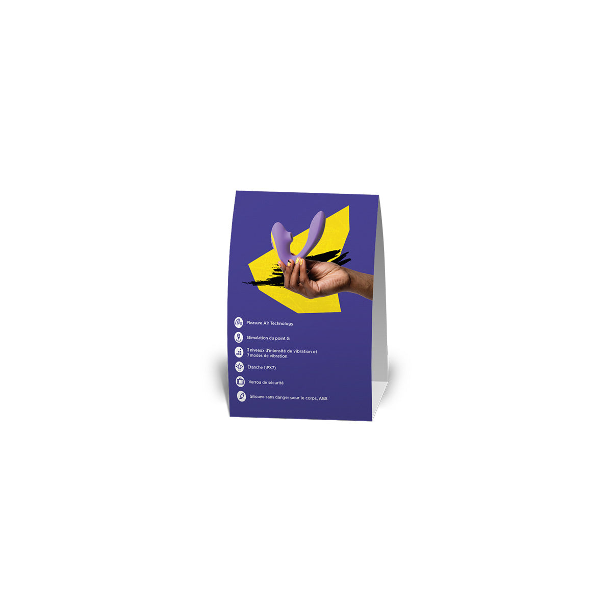 ROMP Reverb Tent Card French 