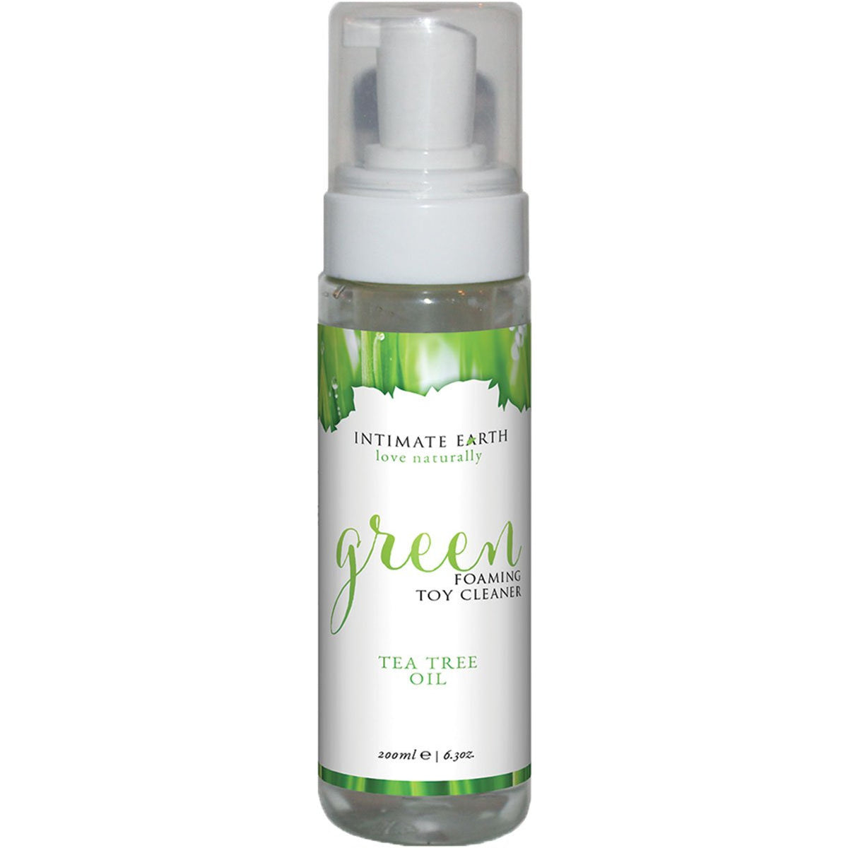 Intimate Earth Green - Tea Tree Oil - Foaming Toy Cleaner - 6.3 oz