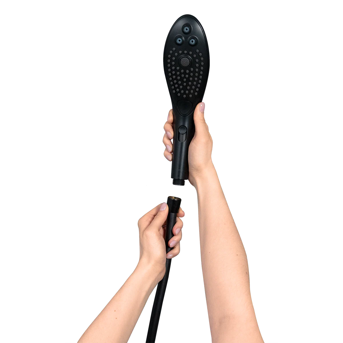 Womanizer® - Wave - Combined Shower Head & Water Massage Clitoral Stimulator - Black