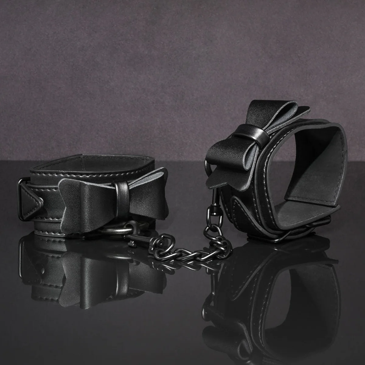 Sportsheets - Sincerely - Bow Tie Cuffs - Black