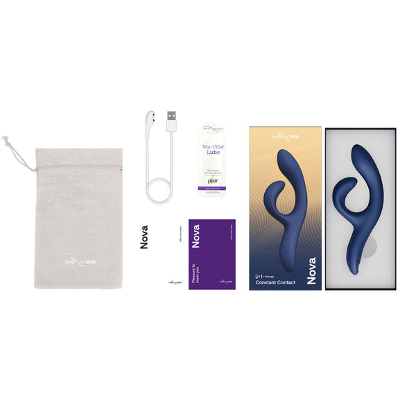 We-Vibe - Nova - Rabbit Vibrator - Midnight Blue