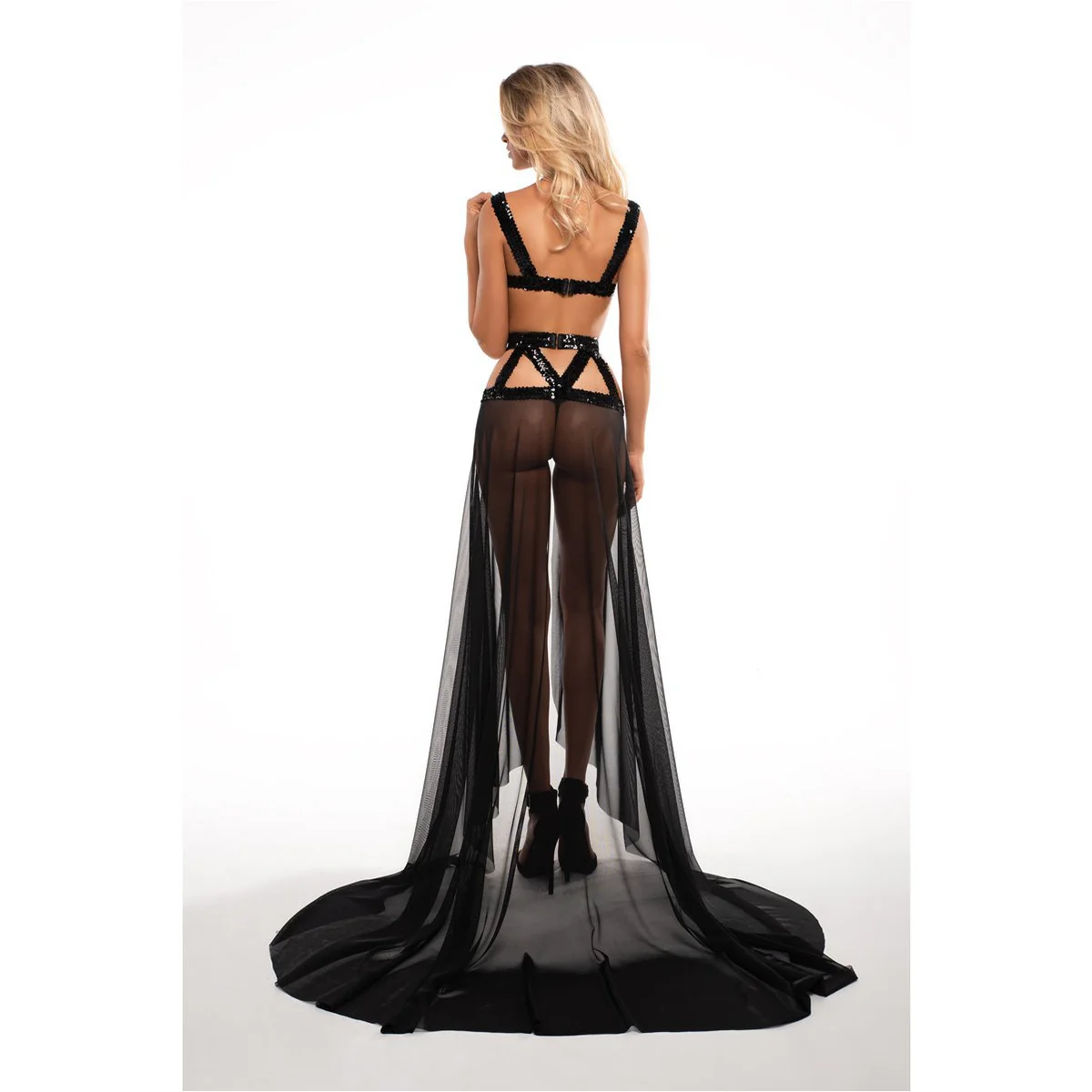 Allure Adore – Coco Goddess Dress – Black - L/XL