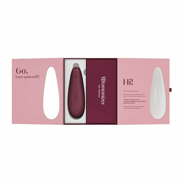 Womanizer Classic 2 – Clitoral Stimulator – Bordeaux