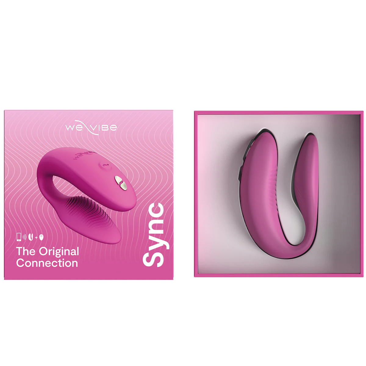 We-Vibe® - Sync Wearable Couples’ Vibrator 2nd  Generation - Rose