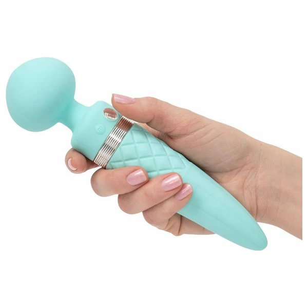 Pillow Talk Sultry - Dual-Ended Massager - Teal