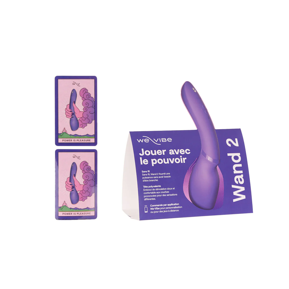 We-Vibe Wand 2 Merch Kit - French