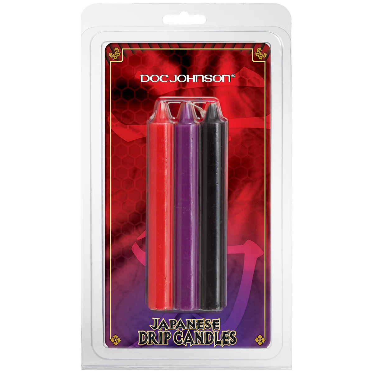 Doc Johnson Japanese Drip Candles – Multicoloured