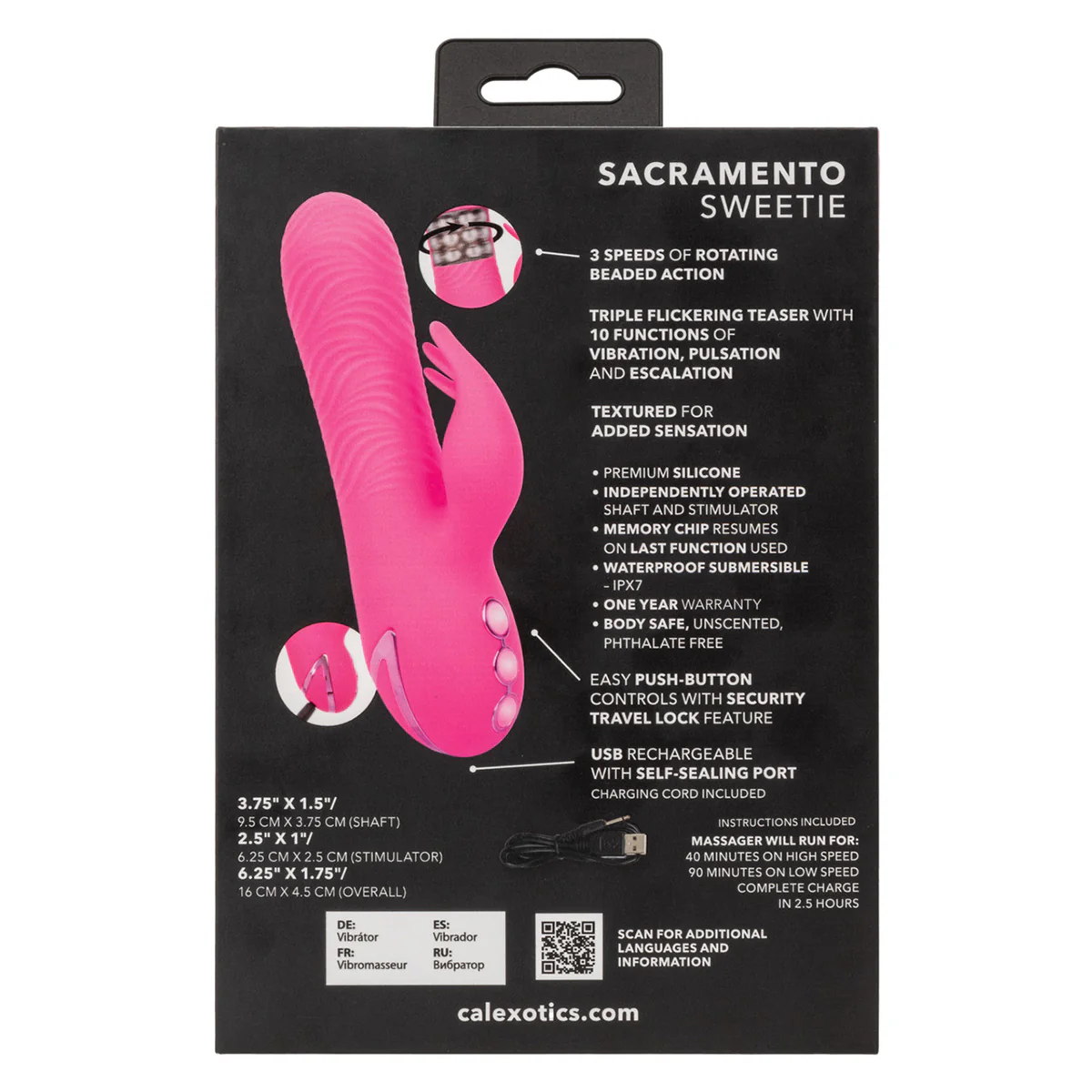CaleXOtics California Dreaming Sacramento Sweetie - Pink