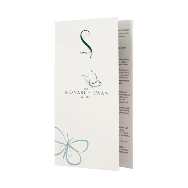 The Monarch Swan®- Transform With A Twist Vibrator & Stimulator - Teal