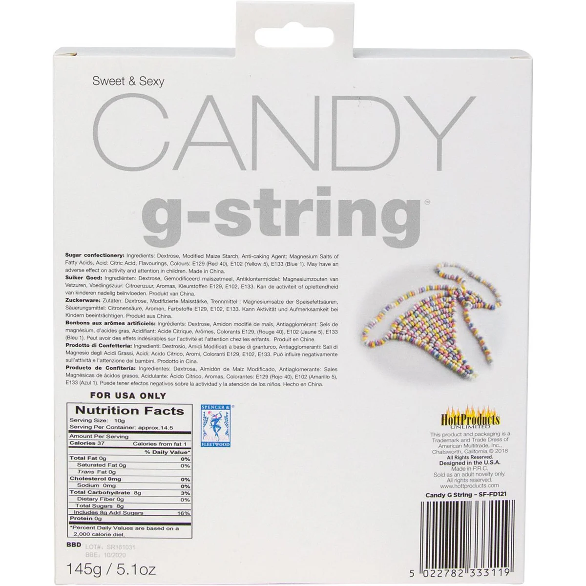 Gasworks Candy G-string