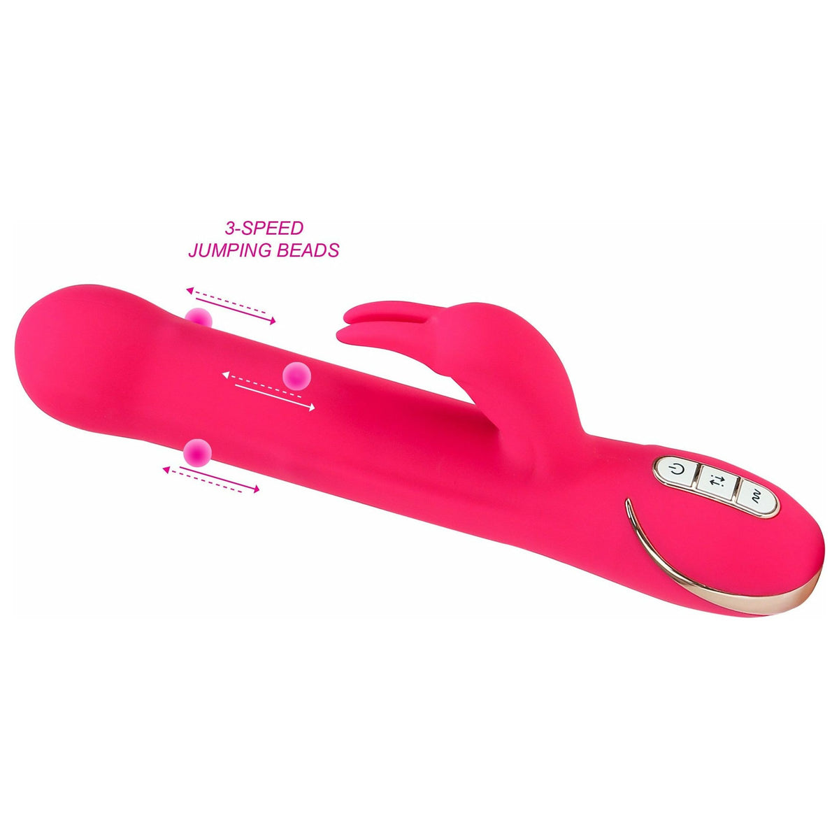 Vibe Couture Rabbit Tres Chic Rechargeable Vibrator - Pink