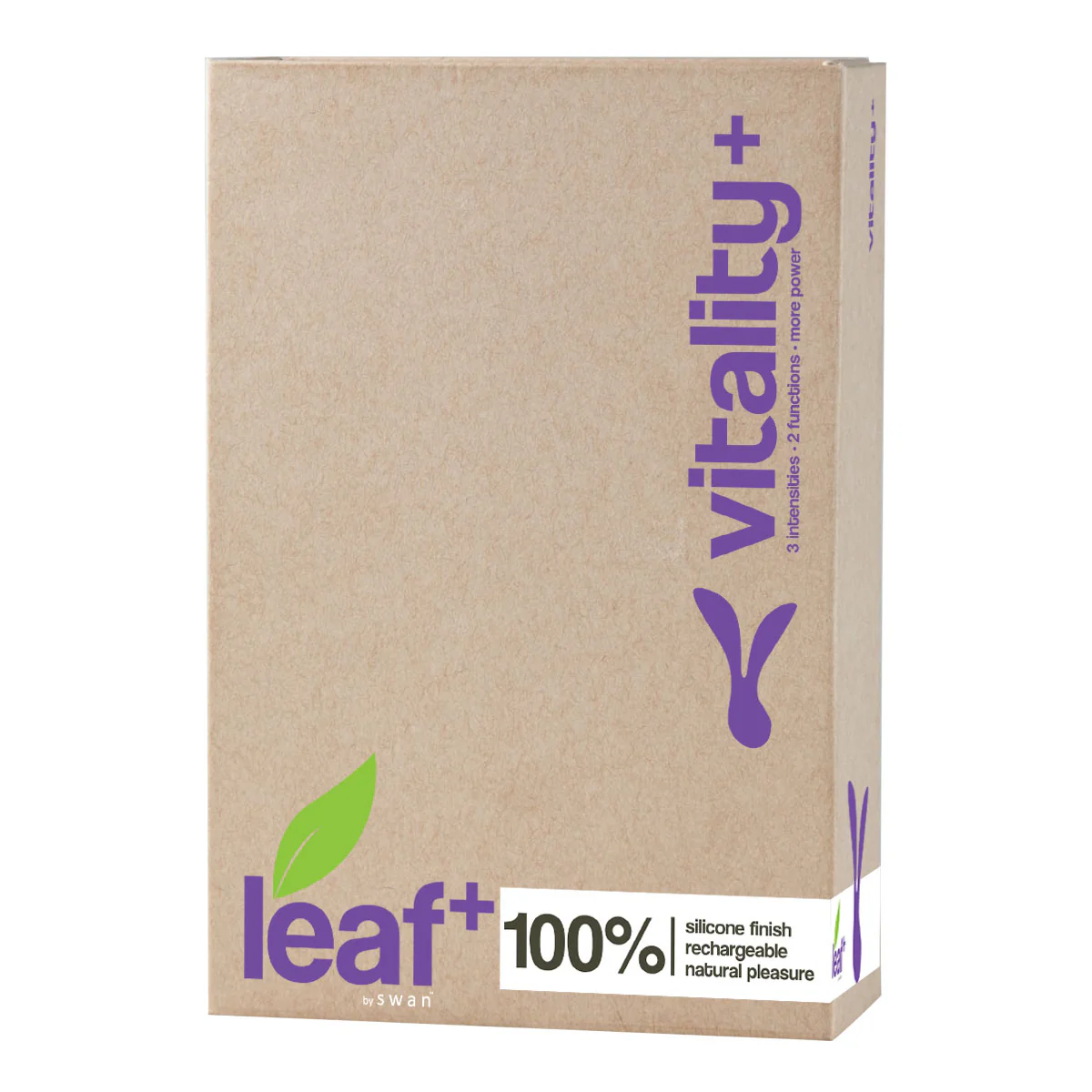 Swan Leaf+ Vitality+ Vibrator - Purple