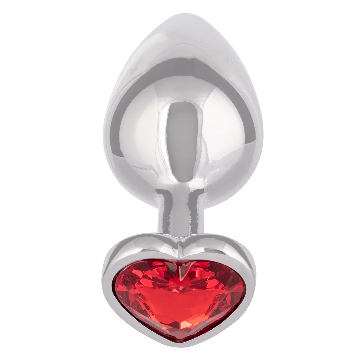 CaleXOtics Jewel Large Ruby Heart Plug - Ruby