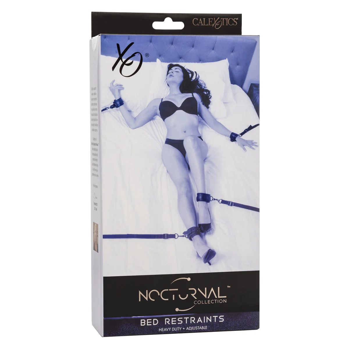 CaleXOtics Nocturnal Collection Bed Restraints - Black
