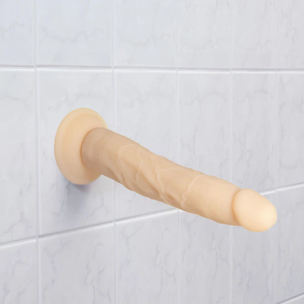 Naked Addiction – 9” Silicone Dual Density Bendable Dildo - Vanilla - 89025