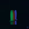 Addiction - Silly Willy – Glow in the Dark -  3.3” Silicone Dildo - 12 pcs