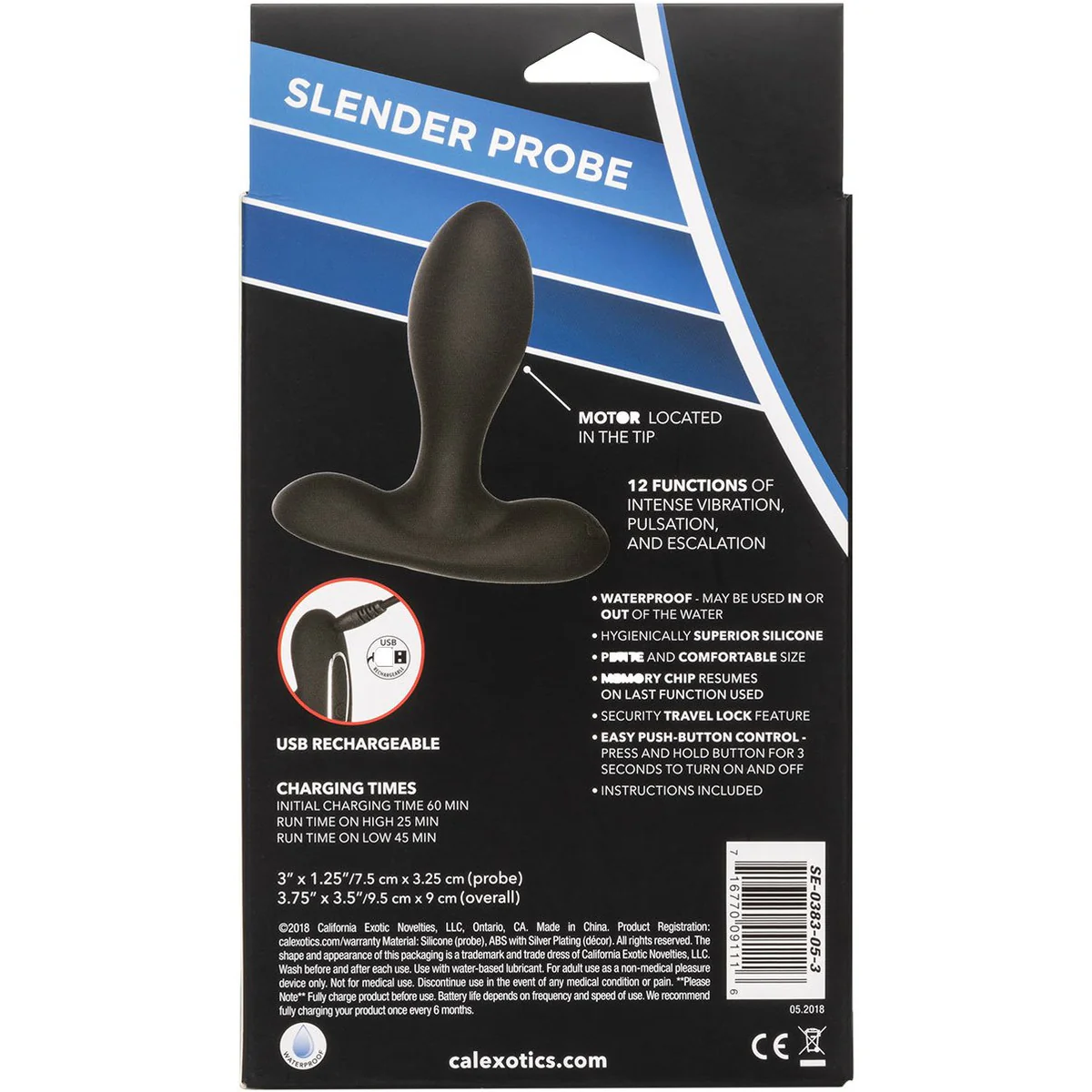 CalExotics Eclipse Slender Anal Probe