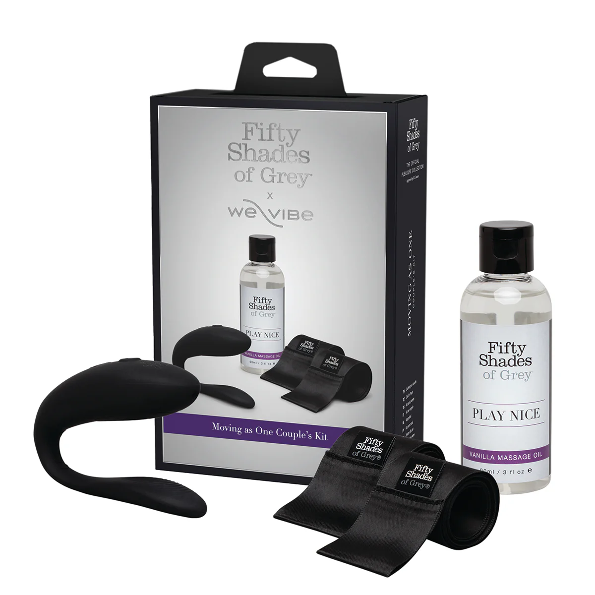 Fifty Shades of Grey® x We-Vibe - Moving As One Couples Kit