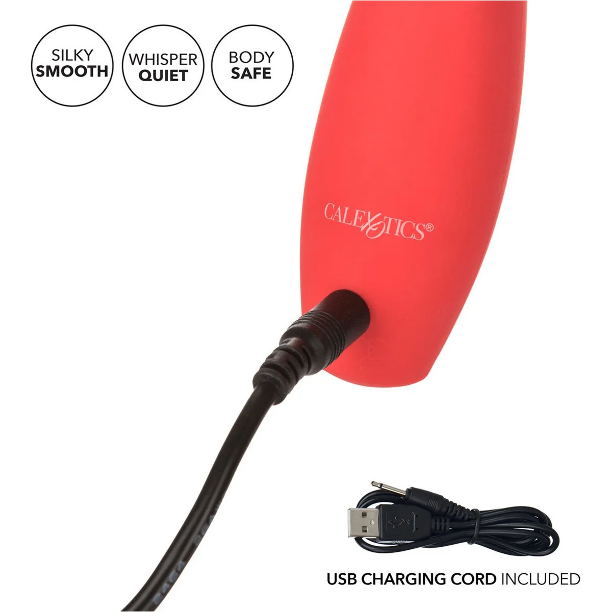 CalExotics Red Hot Sizzle – Clitoral Vibrator – Red